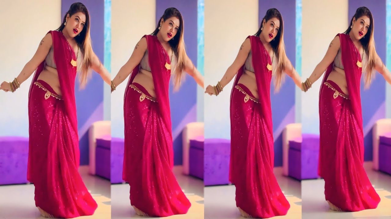 hot saree reels | hot aunty tik tok | hot saree dance | Instagram hot saree | bold meera
