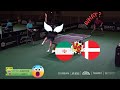 Jonathan groth vs noshad alamiyan  durban 2023 world table tennis championships