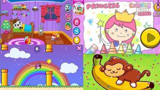 Princess colouring game 🎮#share #games #viral #trending #vibes  screenshot 5