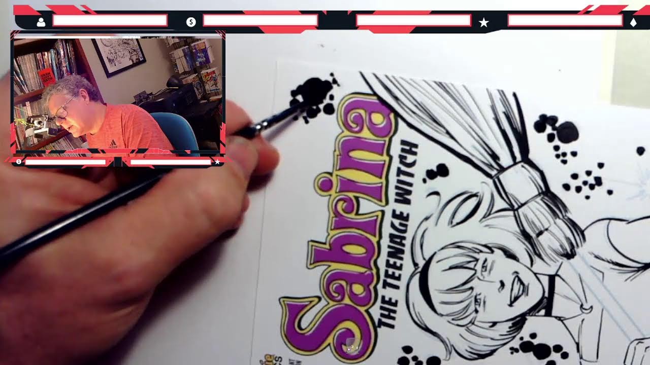 Creating Comics & Designs with Scott Reed!