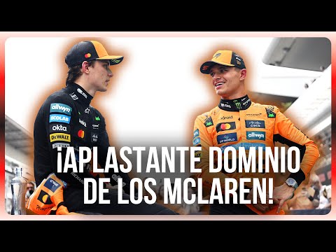 PIASTRI Y NORRIS NO SUFRIERON, PERO MAX FUE AL LÍMITE | COLAPINTO PADECIÓ LA CARRERA  | RESUMEN