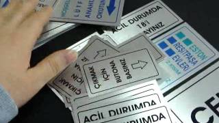 Metal Etiket Baskısı Www.acil-Metaletiket.com