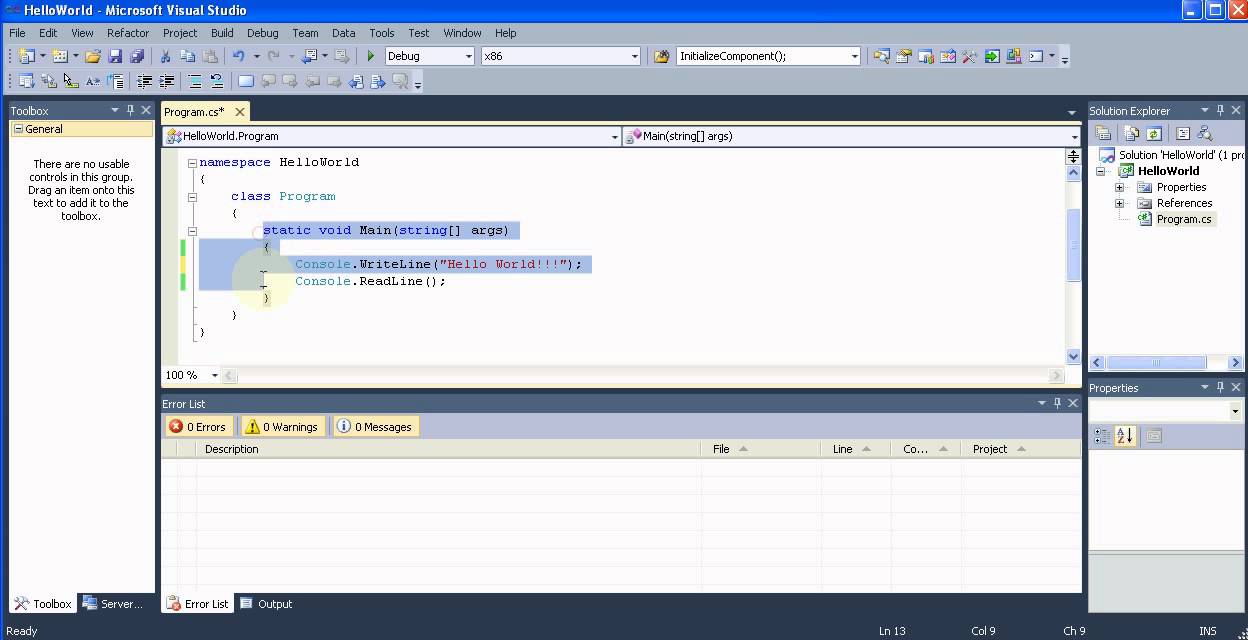 C# - Commom Errors - YouTube
