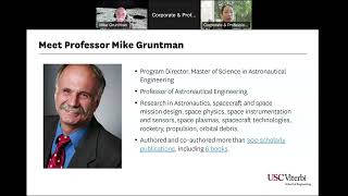 Spotlight: Astronautical Engineering w Prof Gruntman