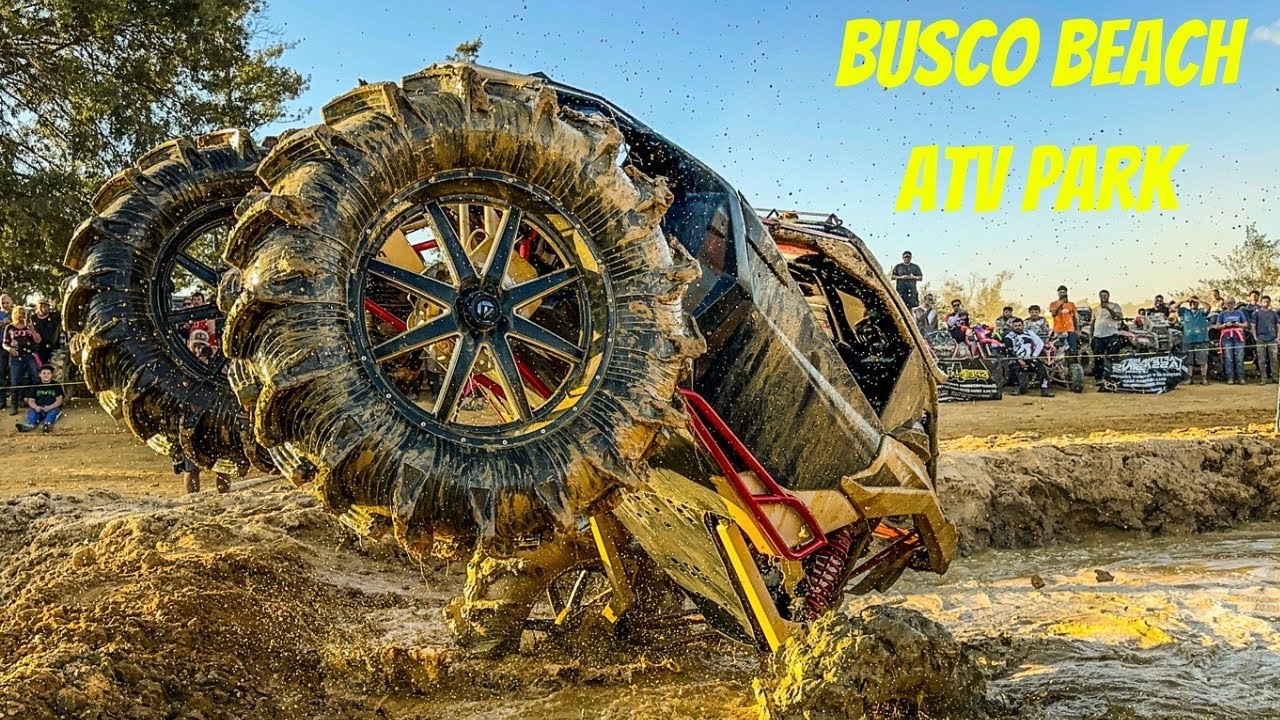 MONSTER Can Am Maverick X3 WHEELIES In Busco Beach Mud Race YouTube