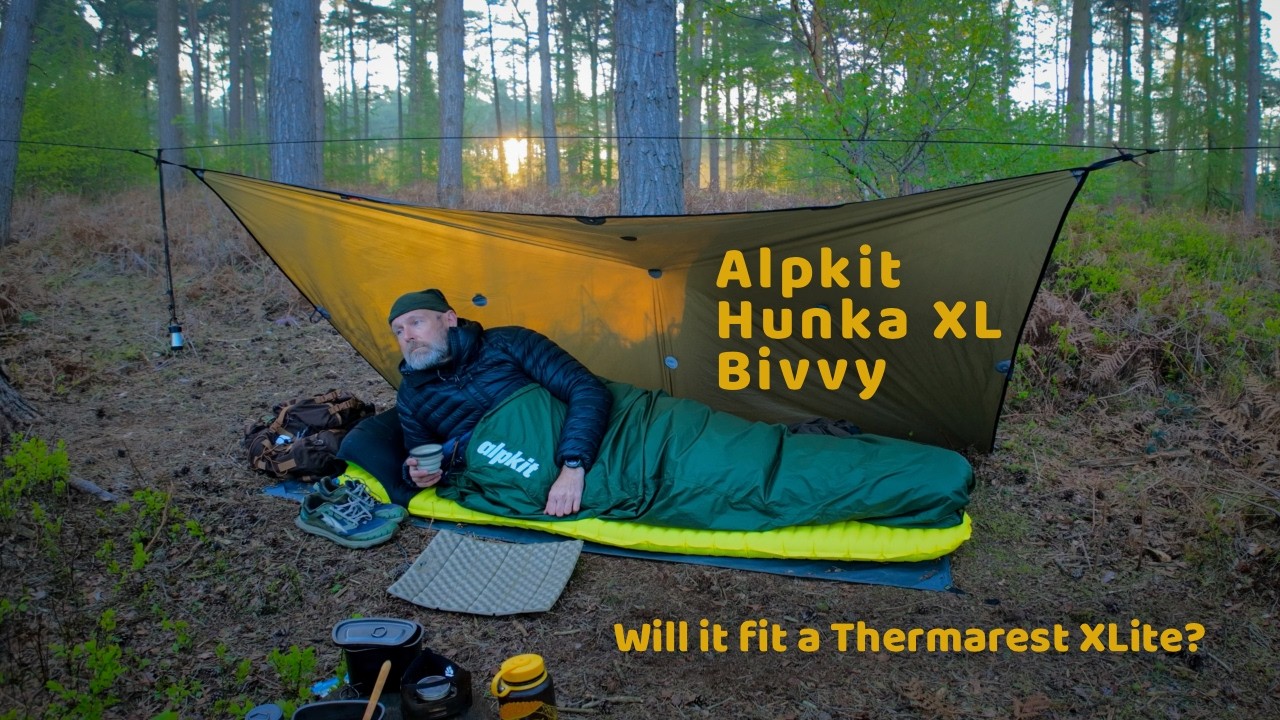 Alpkit Hunka XL Bivvy : Will a Thermarest Xlite fit inside? | Rig 3.5 ...