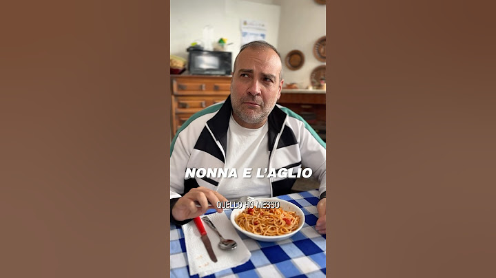 Nonna e l’aglio #nonna #divertente #virale #sud