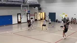 BJ Walker 2025 West Michigan Lakers Zeeland East High School Varsity Basketball