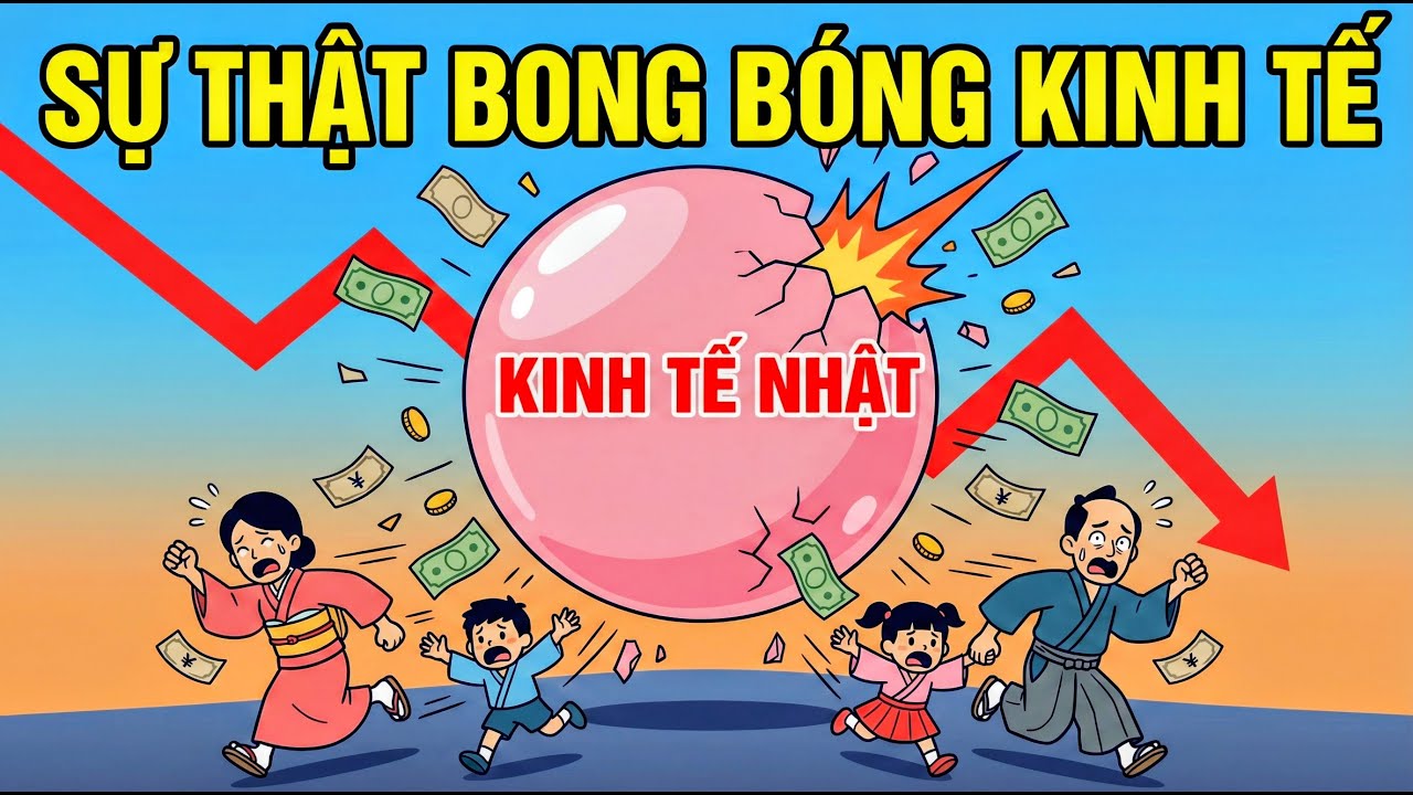 BÍ ẨN THẬP KỶ MẤT MÁT, MỸ HẠI NHẬT BẢN, SỰ THẬT BONG BÓNG KINH TẾ | 1% Kinh Tế 