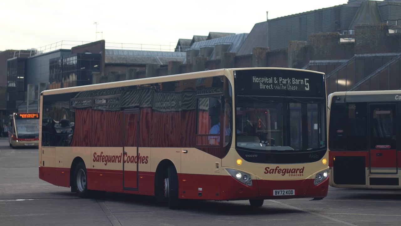 Safeguard Coaches Volvo B8RLE/MCV Evora (BV72KOD)