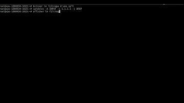 Block and unblock with iptables
