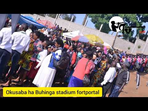 Pr. Bujingo at Buhinga stadium fortportal uganda #okusaba okwamaani #transformation tv live.