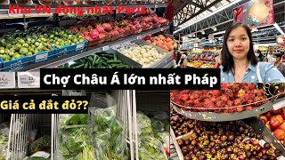 Khu người Việt Nam đông nhất Paris - chợ châu Á lớn nhất Paris, Pháp có gì? Du lịch Paris.