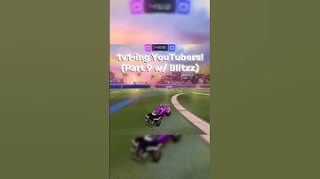 1v1-ing YouTubers! (Part 9 w/ @BlitzzwydYT) #rocketleague #fyp