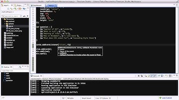 Titanium - 32. How to create a flash card game in Titanium