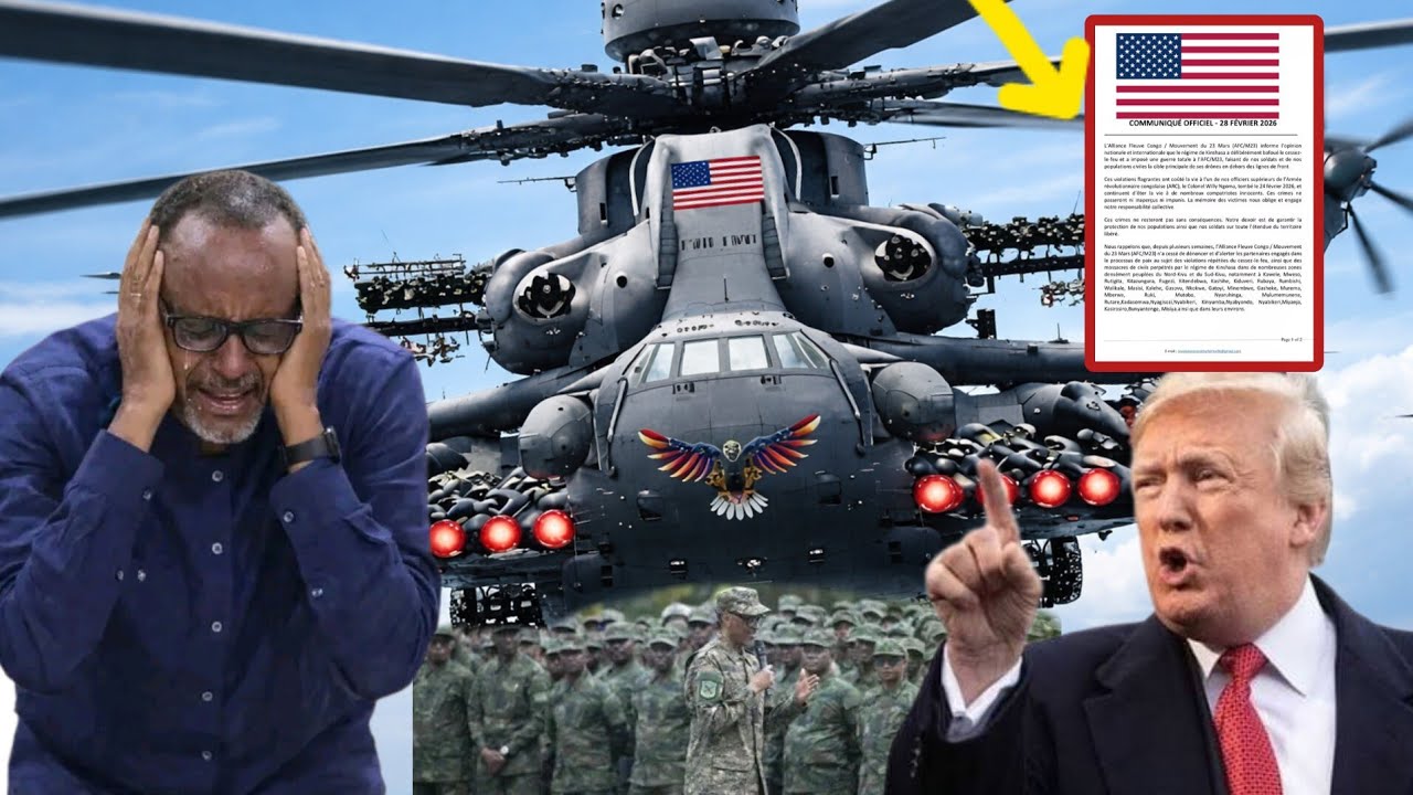 AMERICA IFATIYE PRES KAGAME IBIHANO NIGISIRIKARE CYA RDF NABANDI BAYOBOZI 4 BURWANDA KUBERA CONGO