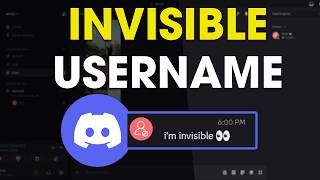 How To Make Your Discord Username Invisible (2026 Method)