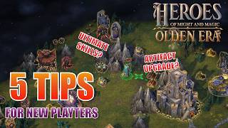 MUST WATCH! 5 NEW PLAYER Tips On Settings &amp; New Systems On Heroes Of Might And Magic: Olden Era