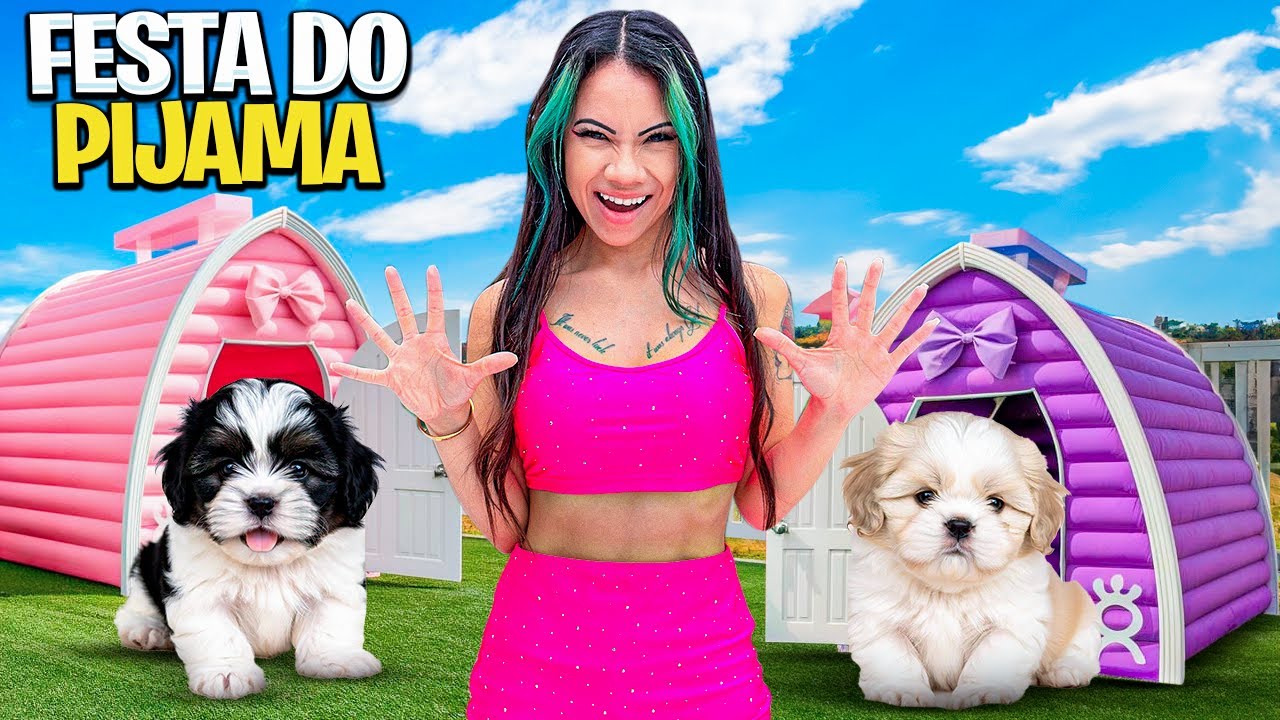 FESTA DO PIJAMA DA CHANEL - pandora vai EMBORA PARA SEMPRE!