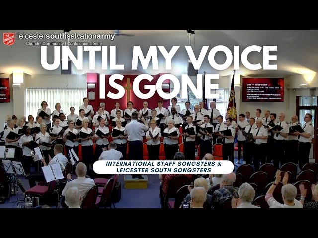 Until my voice is gone - the ISS and Leicester South Songsters class=