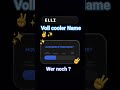 ✨️ sorry hab das Elli(e) ergessen hoffentlich nicht soo schlimm ✨️