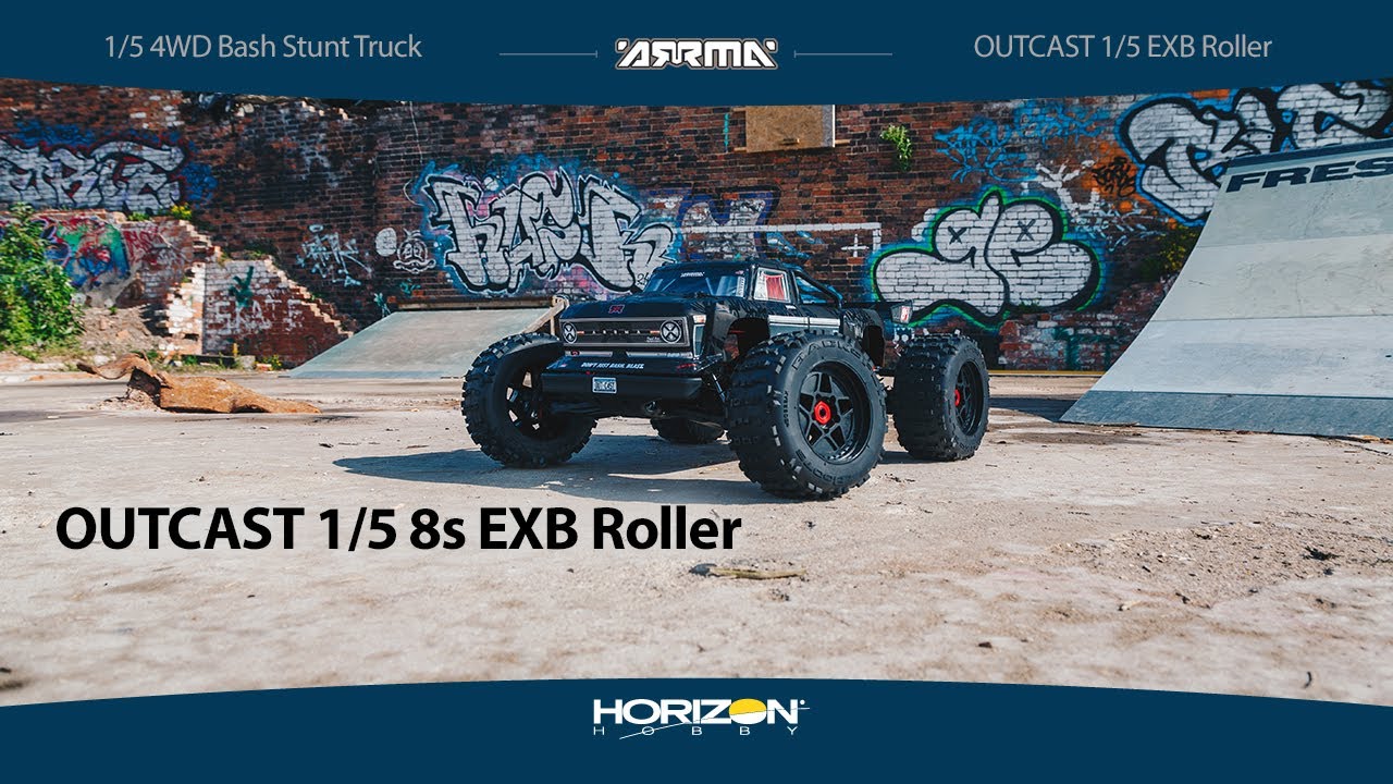 Arrma Stunt Truck Outcast EXB 1/5 4x4 Roller ARA5210