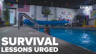 Swim Instructor Urges Survival Lessons After 2 Children Drown