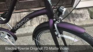 アメリカNo.1ビーチクルーザーブランド"エレクトラ" Electra TOWNIE®︎ Original 7D Matte Violet