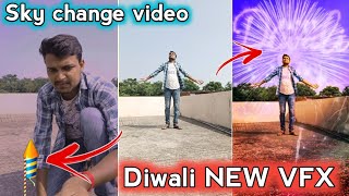 Diwali New Sky change VFX Video Editing|Diwali video editing VFX In Inshot App|Diwali VFX Edit screenshot 5