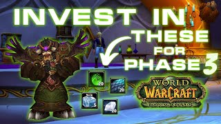Start Investing now for Phase 3 // 4 things that will make you RICH in TBC Classic P3