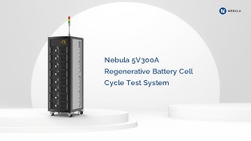 Nebula Electronics 5V300A Regenerative Battery Cell Cycle Test System