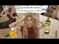 Cómo reparar el CABELLO DAÑADO con ACEITE DE OLIVA