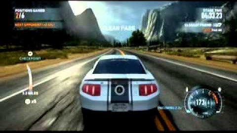 (PS3) Need For Speed: The Run Race 2-3 (El Capitan, Yosemite National Park, California)