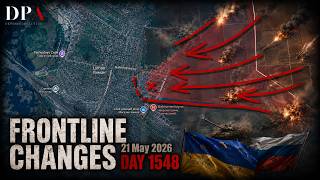 [ Frontline Changes Report ] Russia is winning today! Battle of Lyman is back!