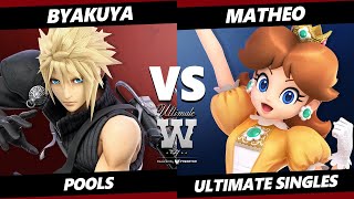Ultimate Wanted 4 - Byakuya (Cloud) Vs. Matheo (Daisy, Peach) SSBU Ultimate Tournament