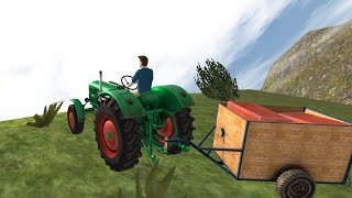 🔥Real Tractor Trolley Cargo Farming Simulato Game Play Android 2022