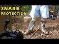 Leg Protection from Snakes, Hiking Boots and Waterproof Gaiters