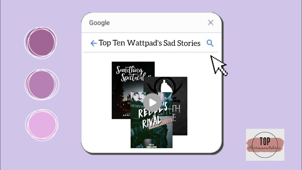 Top Ten Wattpad's Sad Stories (Taglish)