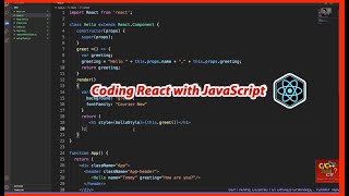 React with JS (JavaScript) Tutorial | Software Coding Tutorials Channel screenshot 1