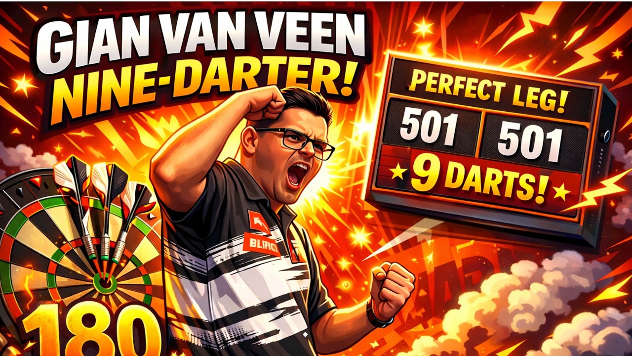 GVV Premier Nine Darter Télévisée @pdceuropeofficial