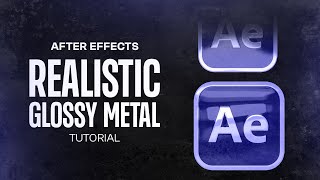 Glossy Metal Logo Animation in After Effects | Logo Reveal After Effects Tutorial
