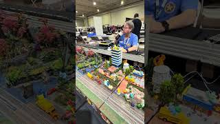 North Texas T-Trak Model Railroad Club N-Scale Model Train Display 