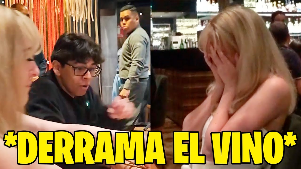SYLVEEY DERRAMA EL VINO Y SE PALTEA XD | SYLVEEY EN MAIDO