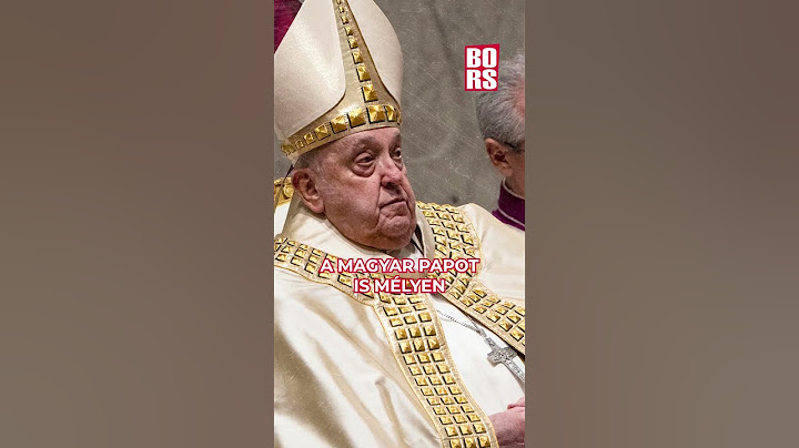 Kórházba került a pápa #bors #pápa #Ferencpápa #Szentatya #egyház #betegség