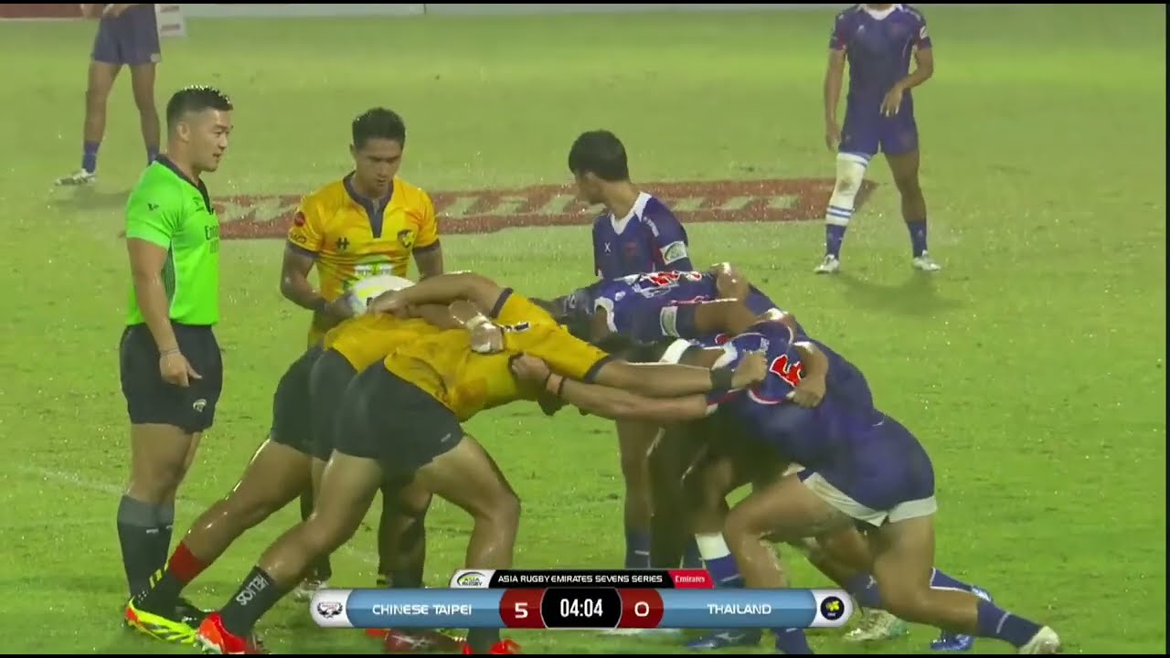 Thailand vs Chinese Taipei Asia rugby emirate rugby 7s 2025