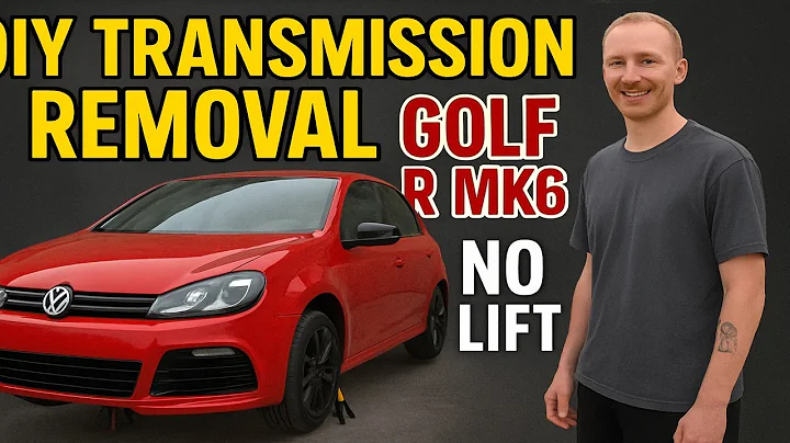 Volkswagen 6-Speed Transmission Removal (02Q) | Mk6 Golf R Clutch Install Part 1