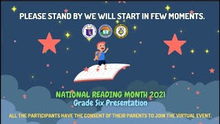The MES Reading Month 2021 Final Presentations