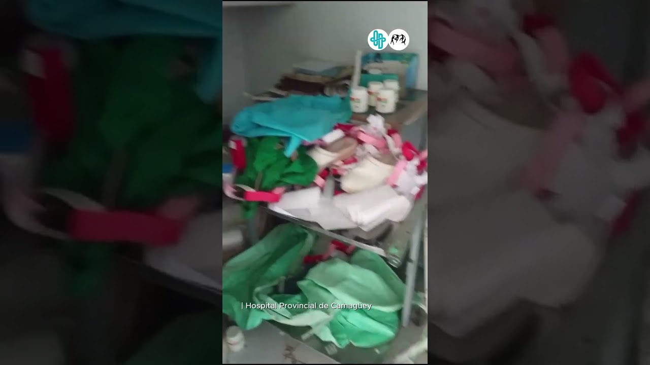 Hospital Provincial de Camagüey: imágenes revelan grave crisis en sus instalaciones