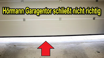 Was tun wenn Garagentor nicht schließt?