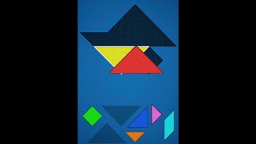 🧩Tangram Puzzle Challenge!🧩[214] #puzzle #TangramChallenge #tangram #brainteaser #braintestsolution